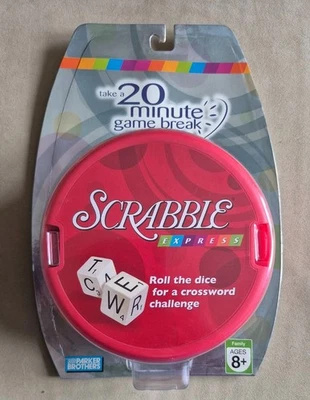 New Sealed Scrabble Express ~ 20 Minute Game Break ~ 2007 Hasbro Parker Brothers - Image 1 of 3