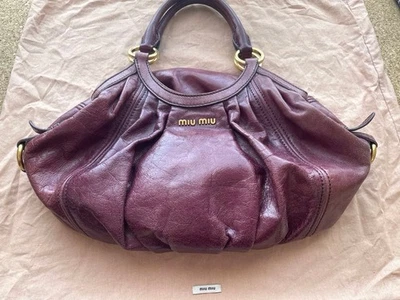 Bolso de Hombro Miu Púrpura Regalo Regalo 1113b Foto 1 de 4