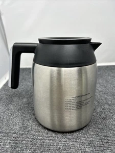 BUNN Replacement Carafe Stainless Insulated Thermal Coffee Pot 54457.000 euc! - Picture 1 of 8