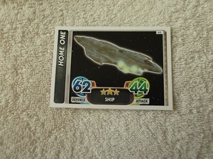 Topps - Star Wars Force Attax "HOME ONE" #80 Rebel Alliance Trading Card