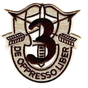3rd Special Forces Group Crest Desert Patch - Bild 1 von 6