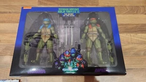 NECA TMNT 2: Secret of The Ooze Leo and Raph 2 Pack - please read description - Picture 1 of 5