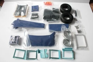 Wedico 1/16 Truck Blue Scania (Incomplete) Kit Highline - 818 - Picture 1 of 6