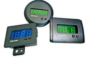 Fits Suzuki Samurai Sierra SJ410 SJ413 Drover Gypsy Digital Dash Clock Set of 3 - Picture 1 of 2