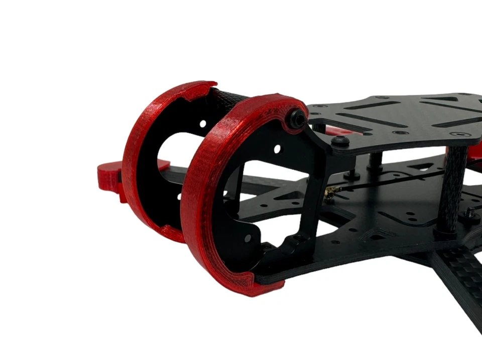 Para-choque dianteiro AOS RC AOS 3.5 V5, AOS 4, UL5, UL5X - Imagem 1 de 1