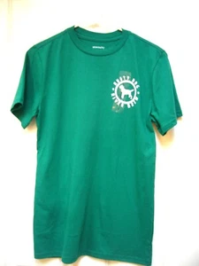 New Crown & Ivy Rusty Dog Brew T Shirt Short Sleeve Sz S  NWT - Picture 1 of 6