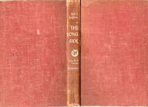 The Long Ride Tom J Hopkins 1952 Doubleday 1st Ed Vintage Action Western HC - Imagen 1 de 8