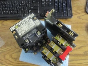 Modelo cuadrado DC: SC02. Contactor/arrancador clase 8810 sin auxiliar SX-6  - Imagen 1 de 1