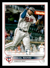 2022 Topps Miguel Sano  Minnesota Twins #123 Centered Mint