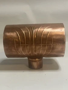Elkhart 2 1/2” x 2 1/2” x 1" CxCxC Reducing Copper Tee Sweat Copper Fittings - Picture 1 of 6
