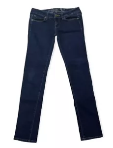 American Eagle Damen Low Rise Stretch Skinny blau Jeans Größe 4/28 x 28 - Bild 1 von 10