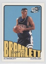 1999 Press Pass SE Old School AJ Bramlett #28 Rookie RC