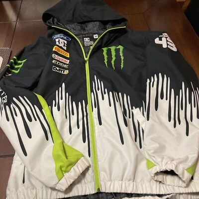 Chaqueta con Capucha DC Shoes Ken Block Monster Ford Pirelli #43 Talla Mediana - Imagen 1 de 4