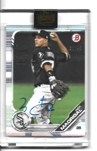 2022 Topps Archives Signature Series Buy Back Auto Nick Madrigal Bowman Prospect - Picture 1 of 1