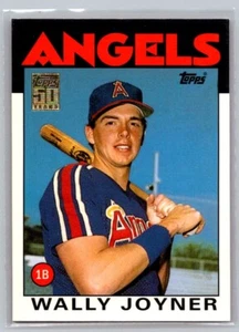 2001 Topps Reprint 86 Topp Traded Wally Joyner #51T - Picture 1 of 2