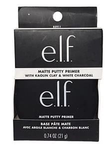 ELF MATTE PUTTY PRIMER Universal Sheer w Kaolin Clay & White Charcoal 0.74 oz - Picture 1 of 24