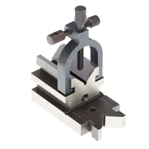 3-1/2" x1-7/8" x1-7/8" Angle V-Block and Clamp Set Percision Ground 0.0003" - Picture 1 of 13