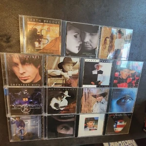 Garth Brooks Chris Gaines CD Lot of 15 + Case Logic Case Country Western Music - Picture 1 of 16