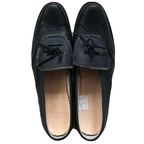 Timberland Boot Company scarpe da donna 67606 6628 taglia 10 nere Oxford pelle 0