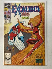 1990 Marvel Comics Excalibur #20. Captain Britain Vs. Phoenix!!! | Combined Ship