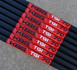 New! Authentic KBS TGI Tour Graphite Iron Golf Shafts Set .370 Parallel Tip - Picture 1 of 14
