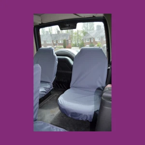 Land Rover Discovery 2 Coppia Coprisedili Posteriori Grigio Su Misura Impermeabili Dicky Boot - Foto 1 di 2