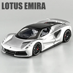 1:24 Lotus Evija Supercar Alloy DieCast Toy Car Model Sound and Light Kid's Toy - Picture 1 of 13