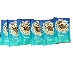 Lot 6 Shaka Tea Hawaii Mamaki/Passion Flower/Rose Sunset Herbal Tea BB 10/2024 - Picture 1 of 2