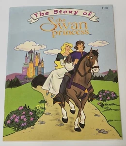 Vintage Rare The Story Of The Swan Princess Malbuch 1994 - Bild 1 von 1