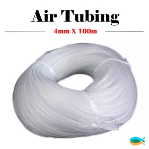 100m 4mm Aquarium Fish Tank Soft Silicone Air Hose Tubing for Air Pump - Picture 1 of 2