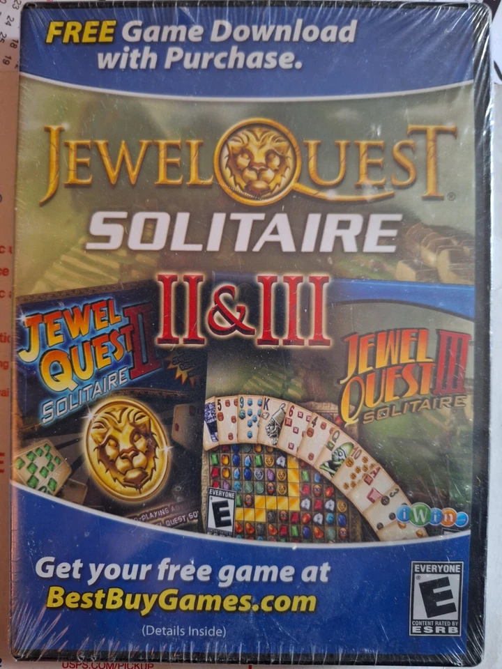 Jewel Quest Solitaire II & III (PC, 2010)