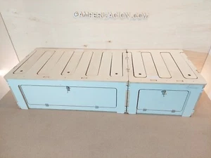Sofa cama kit camper furgoneta. VW T5 T6 T4 MB Vito Opel Vivaro renault master - Imagen 1 de 14