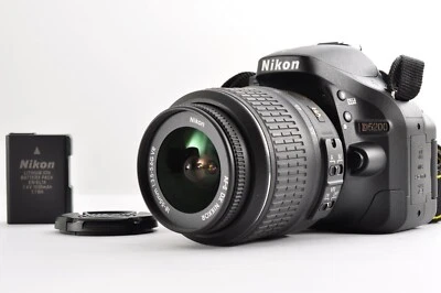 Nikon D5200 DSLR Black 24.1MP w/18-55mm Lens [Mint S/C 267] Japan / 1027#23 - Image 1 of 4