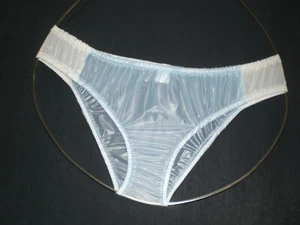 NEU ULTRA SOFT PVC HÖSCHEN SLIP PANTIES THONG BRIEF XL-XXL - Picture 1 of 3