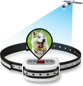 Elektrisches kabelloses GPS-Hundezaunsystem, Haustier-Eindämmungssystem mit wasserdichtem a - Bild 1 von 8