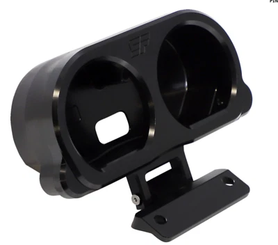 SLYFOX - TM-SLY22 - Carcaça de calibre, acabamento anodizado preto - Imagem 1 de 4