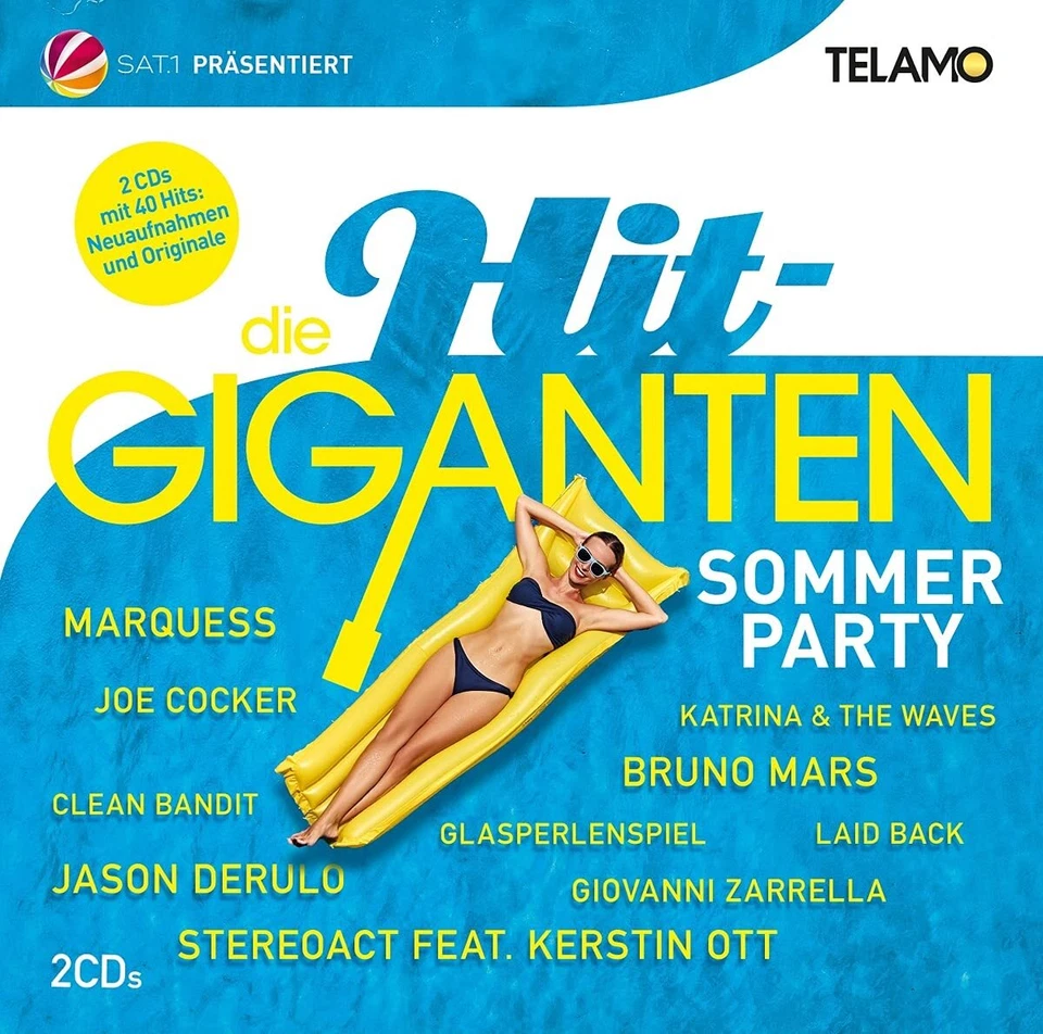 Die Hit-Giganten: Sommer Party - 2 CDs - Neuware - original verpackt - 2021 - Bild 1 von 1