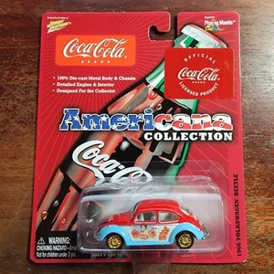 Johnny Lightning WL Americana Collection Coca Cola - 1966 Volkswagen VW Beetle - Picture 1 of 2
