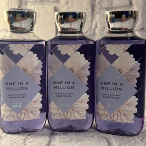 3 Bath & Body Works One in a Million Gel Doccia 10 OZ OGNI FLACONE VITAMINA E - Foto 1 di 6