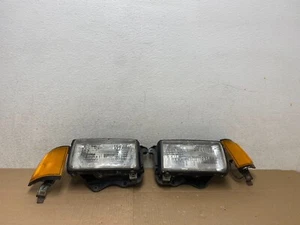 1991 to 1997 Isuzu Rodeo Left+Right Set Side Oem Turn Signal Headlight M4677 DG - Picture 1 of 10