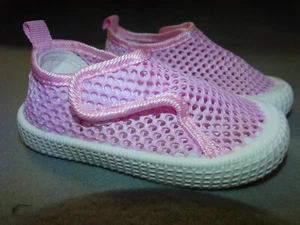 New Baby First Water Shoes Size 5 Toddler Mesh-Pink-non slip - Picture 1 of 4