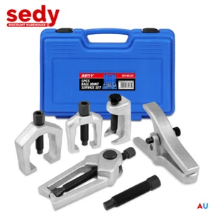 Front End Service Tool Ball Joint Tie Rod Set Pitman Arm Puller End Remover 5 PC - Picture 1 of 11