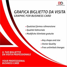 Grafica Per Biglietti Da Visita - Graphic For Business Card 