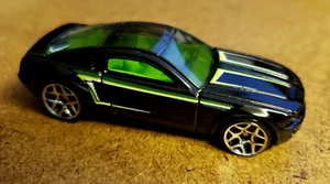 2008 Hot Wheels FORD MUSTANG GT CONCEPT Black 21/24 Mystery Car 1:64 M6963 LOOSE - Picture 1 of 12