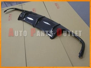 Carbon Fiber Rear Diffuser Lip For 2008-2011 W204 Sedan C300 C350 C63 4Dr ONLY - Picture 1 of 4