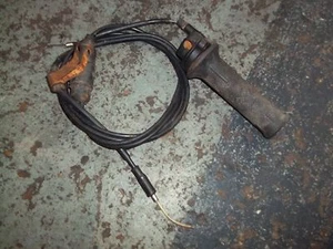 Gilera Storm 50 Throttle Cable And Twist Grip - Picture 1 of 2