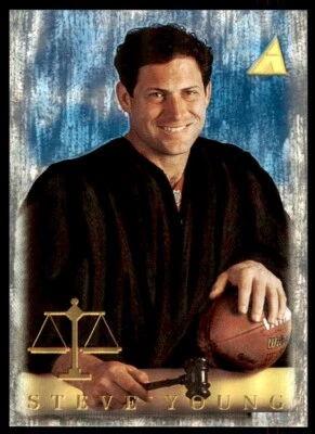 1995 Pinnacle Trophy Collection Steve Young 49ers #192 *Noles2148* - Image 1 of 2