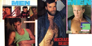 ADVOCATE MEN Playgirl Guys 1987 OCTOBER 10-87 Hairy Michael Braun, Jeff Quinn, P - Picture 1 of 1