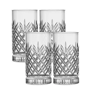 Longdrinkglas Set 4er Set Glas Wasserglas Saftglas Kristallglas Trinkgläser NEU - Bild 1 von 7