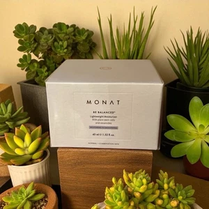 MONAT BE BALANCED LEICHTE FEUCHTIGKEITSCREME WIEDERHERSTELLEN GLATT 1,52 FLÜSSIGE OZ NEU VERSIEGELT - Bild 1 von 5